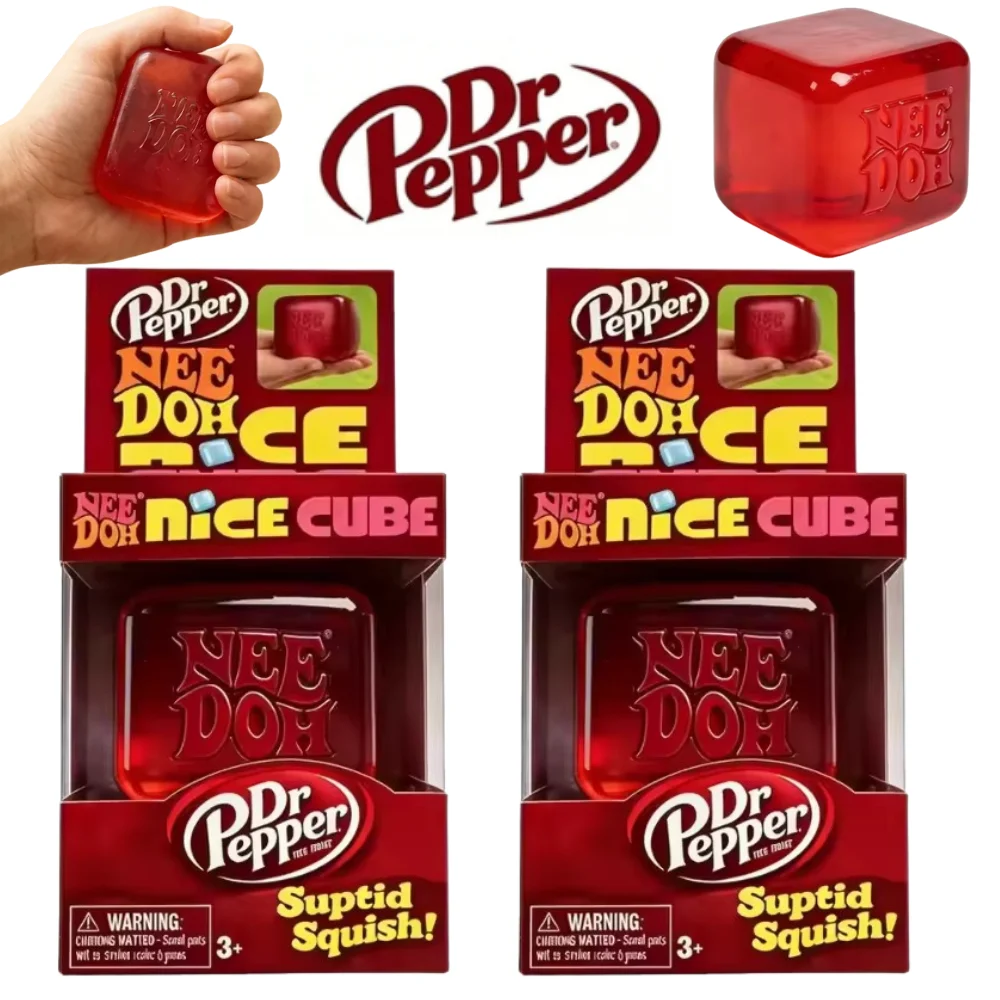 Fidget Cube Original - Dr Pepper X NeeDoh – miękka,