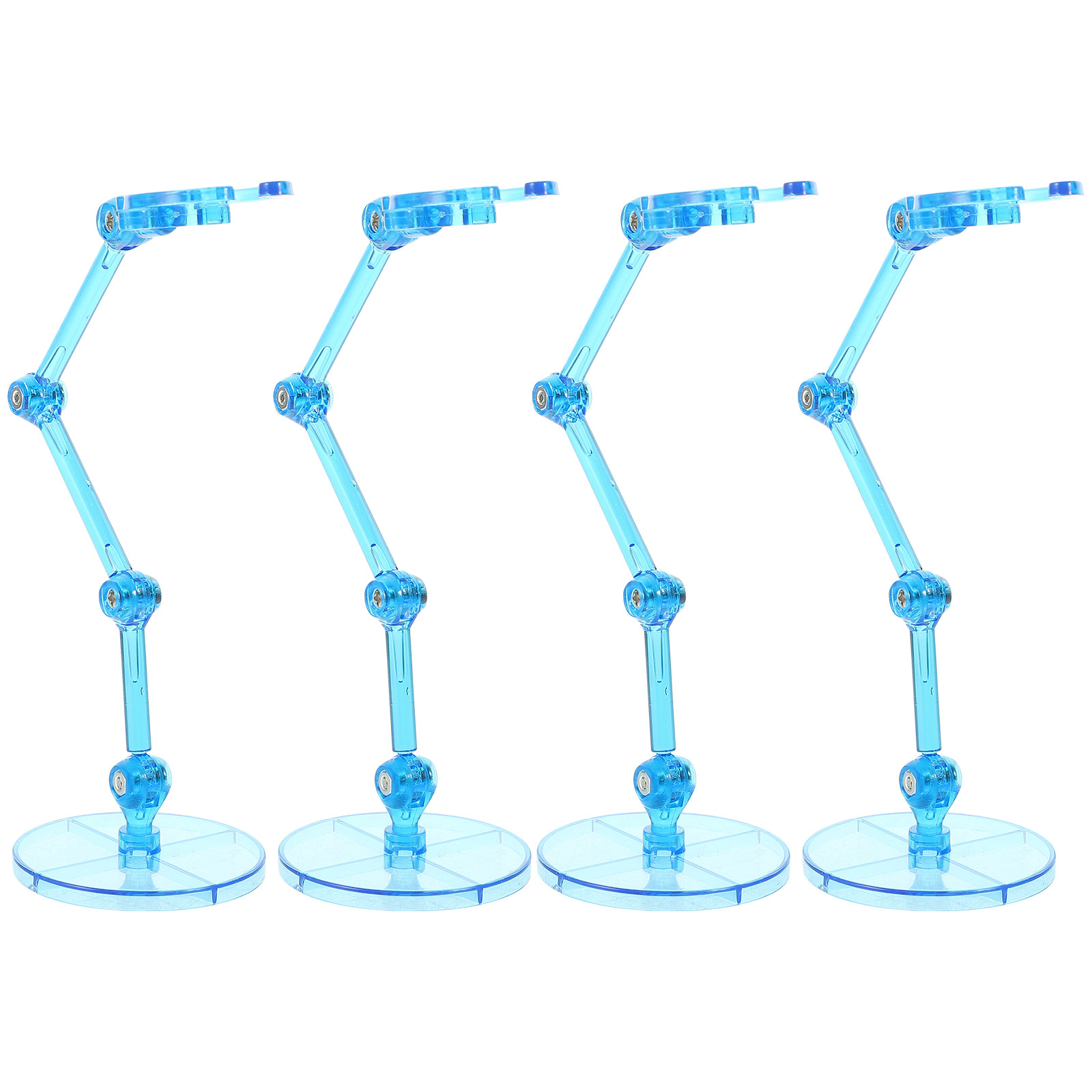 Action Figure Stand - 4 sztuki – wysokiej jakości plastikowe