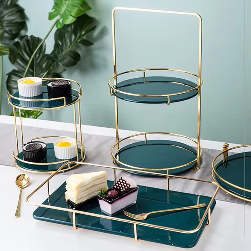Luksusowy zestaw złotych stoja – Display Risers Set recenzja i cena