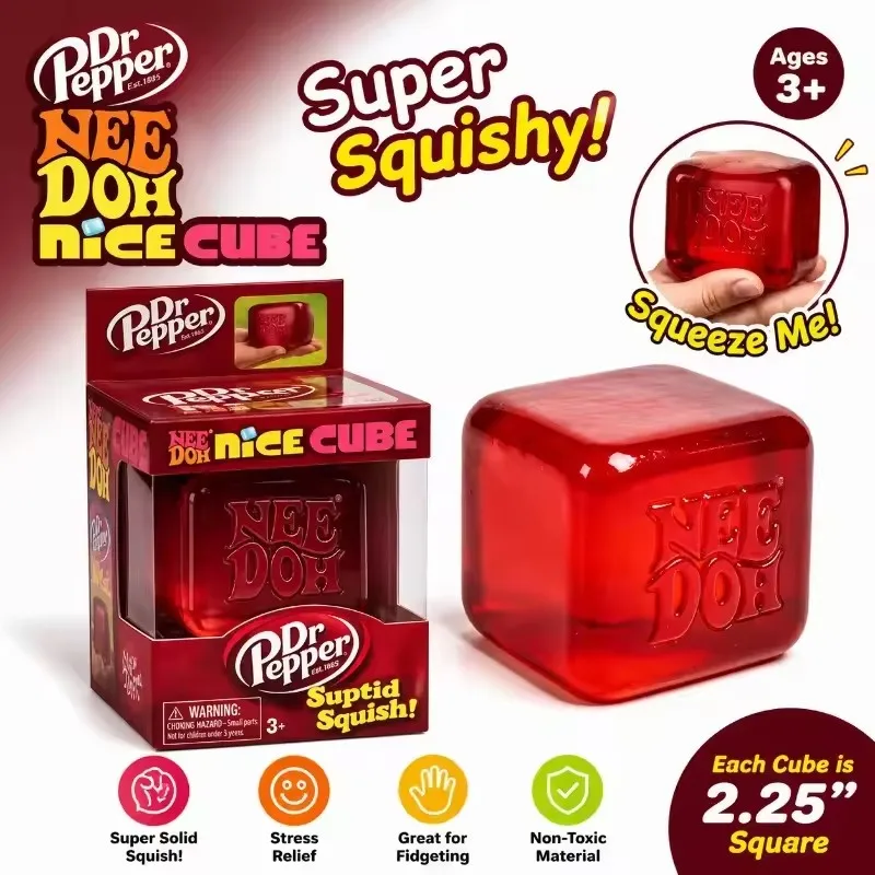 Dr Pepper X NeeDoh – miękka, s – Fidget Cube Original recenzja i cena